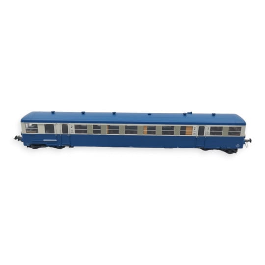 [HO] : Remorque XR-8274 Modernisée Bleue, Dijon, Ep. IV-V, DC - VB447
