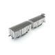 [HO] : Coffret de 2 wagons couvert OCEM 19, livrée gris, MIDI, Ep. II - WB683