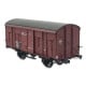 [HO] : Wagon ex-couvert primeur 20t, livrée rouge Sideros, PLM, Ep. II - WB736