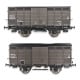 [HO] : Coffret de 2 wagons primeurs type 2 & 3 ex-10T PLM, livrée brun 540, SNCF, Ep. IIIa - WB745