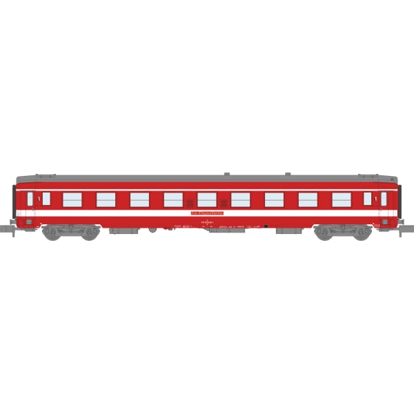 [N] : Coffret de 3 voitures A9 (1ère Classe), « Capitole », SNCF, Ep. IV – MIKADOTRAIN NW155