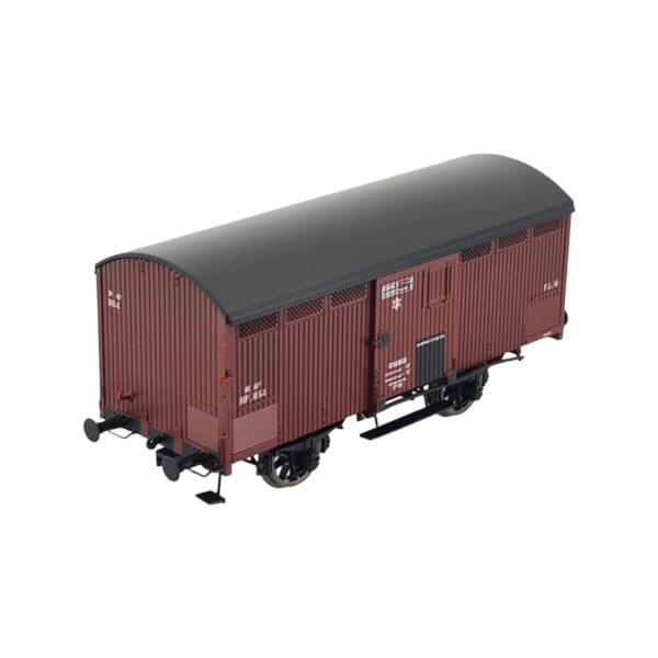 [HO] : Wagon primeur 10T, rouge Sideros, PLM, Ep. II - WB758