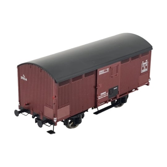[HO] : Wagon primeur 10T, rouge Sideros, PLM, Ep. II - WB760