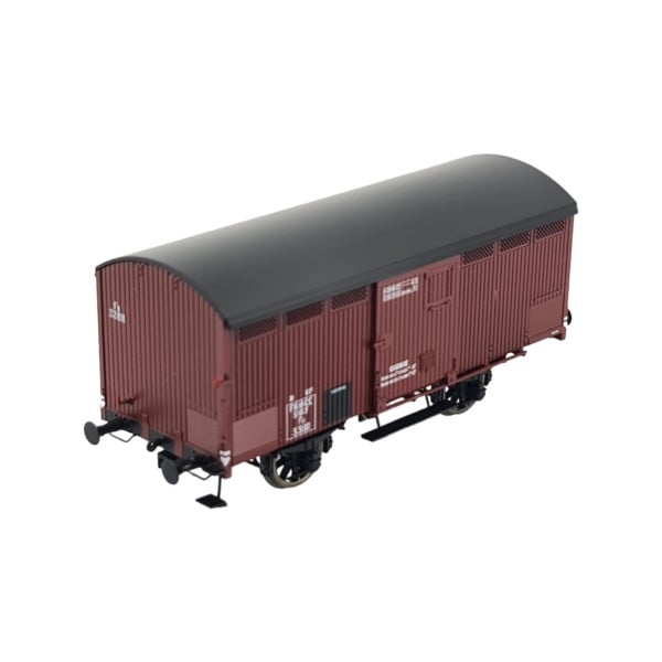 [HO] : Wagon primeur 10T, rouge Sideros, SNCF Ep. IIIa - WB762