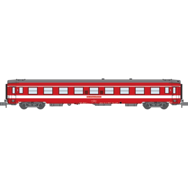 [N] : Coffret de 3 voitures A9 (1ère Classe), « Capitole », SNCF, Ep. IV – MIKADOTRAIN NW155