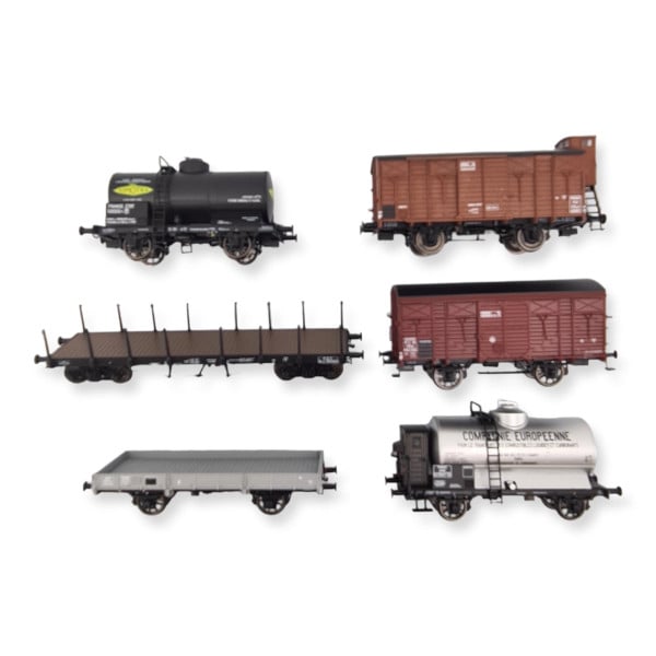 [HO] : Coffret de 6 wagons anciennes compagnies, Ep. II - "REE COLLECTION" WB771