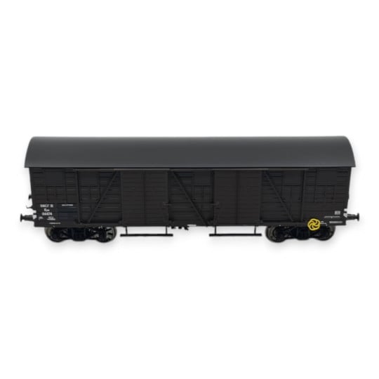 [HO] : Wagon TP couvert 4 portes, livrée brun, SNCF Ep. IIIa - WB777