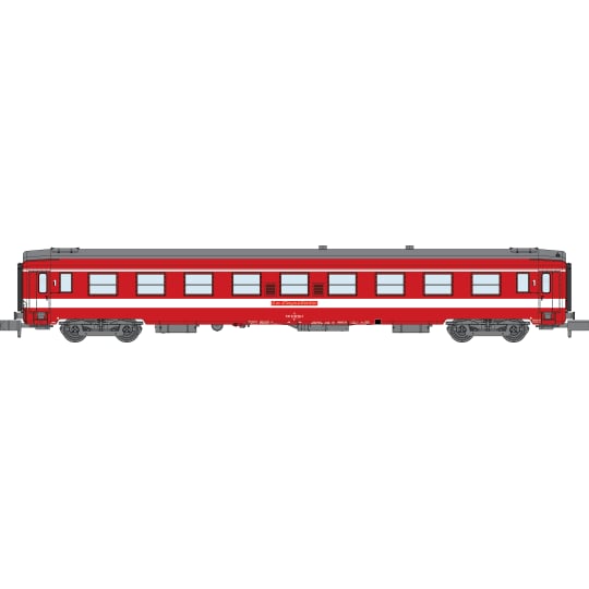 [N] : Coffret de 3 voitures (2 x A9 + 1 x A7D) « Capitole », SNCF, Ep. IV – MIKADOTRAIN NW156