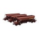 [HO] : Coffret de 3 wagons trémie F70 Facs « STVA » « SWG » « Mallet », SNCF, Ep. V-VI – WB803