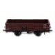 [HO] : Wagon tombereau 4 portes bois, rouge sidéros, PLM, Ep. II – WB813