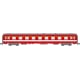 [N] : Voiture UIC A9, Livrée rouge ex « Capitole », bandeau jaune – porte rouge, Ep. IV – MIKADOTRAIN NW331