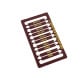 [HO] : Plaques d’itinéraires pour voiture postale SUD-OUEST 1, RAL 3005 [x 10] – XB026