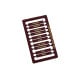 [HO] : Plaques d’itinéraires pour voiture postale SUD-EST 1, RAL 3005 [x 10] – XB027
