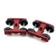 [HO] : Set de 2 bogies Y27 E, brun UIC avec boîte SKF x4 - XB-101-B-01