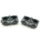 [HO] : Set de 2 bogies Y24 gris ardoise avec boîte SKF x4 - XB-105-DF-01