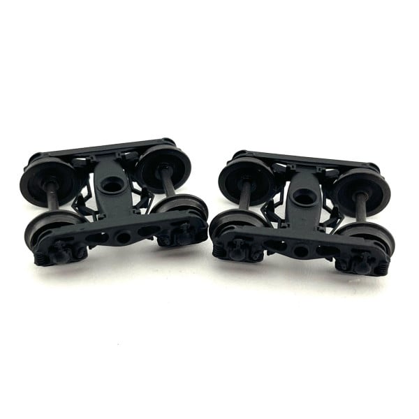 [HO] : Set de 2 bogies Y23 M noirs avec boîte SKF x4 – XB-103-B-03