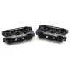 [HO] : Set de 2 bogies PLM noirs Type "D" à balancier coudé avec boîtes SKF x4 - XB-112-E-01