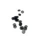 [HO] : Volants de freins pour wagons céréaliers, Noirs [x 20] – XB505