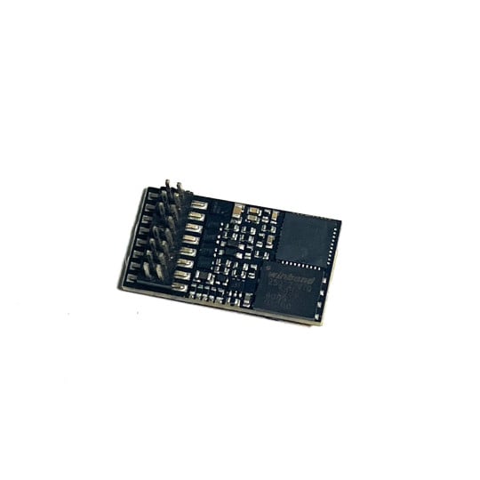 [HO] : Décodeur son ZIMO 16 broches pour MOYSE + HP (son REE) – XB419
