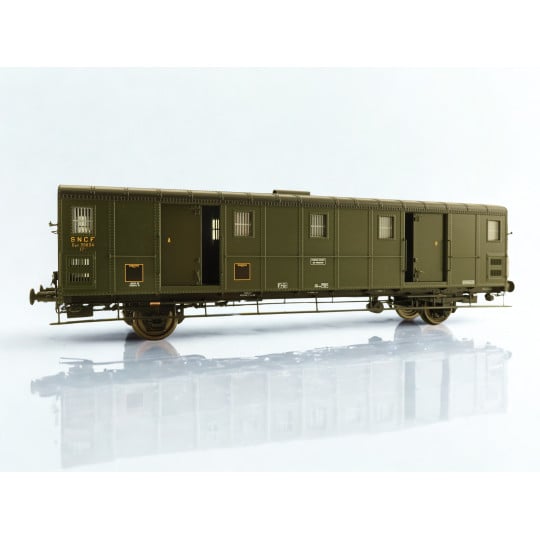 [HO] : Fourgon OCEM 30, Vigie ÉTAT, pas de feux, SNCF, Ep. III - VB111