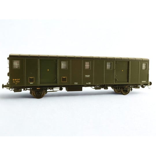 [HO] : Fourgon OCEM 30, Feux de fin de convoi, SNCF, Ep. III - VB112