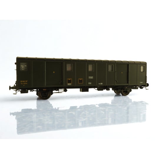 [HO] : Fourgon OCEM 30 ex PO, Feux de fin de convoi, SNCF, Ep. III - VB114