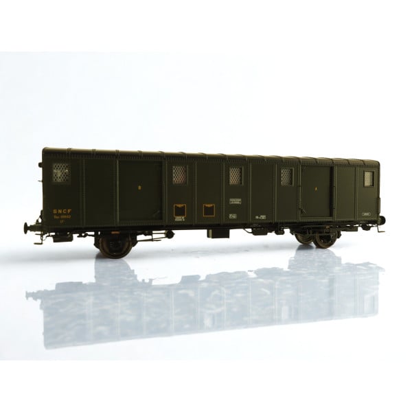 [HO] : Fourgon OCEM 30 ex PO, Feux de fin de convoi, SNCF, Ep. III - VB114