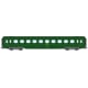 [HO] : Set de 3 voitures allégées ÉTAT « Saucisson » A8, B10 et A6d, vert 301, SNCF Ep. IV (Nouveaux N° de voitures) – VB499