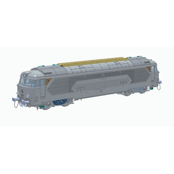 [HO] : Locomotive diesel BB 69001, Dépôt de Chalindrey, Ep. III, AC Sound 3 rails - BB69001IIISAC