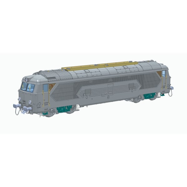 [HO] : Locomotive diesel BB 69001, Dépôt de Chalindrey, Ep. IV, Analogique - BB69001IV