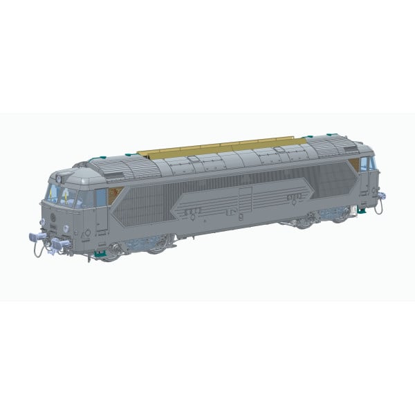 [HO] : Locomotive diesel BB 69002, Dépôt de Chalindrey, Ep. III, Analogique - BB69002III