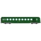 [HO] : Set de 3 voitures allégées ÉTAT « Saucisson » B10, B10 et B5d, vert 301, SNCF Ep. IV (Nouveaux N° de voitures) – VB500