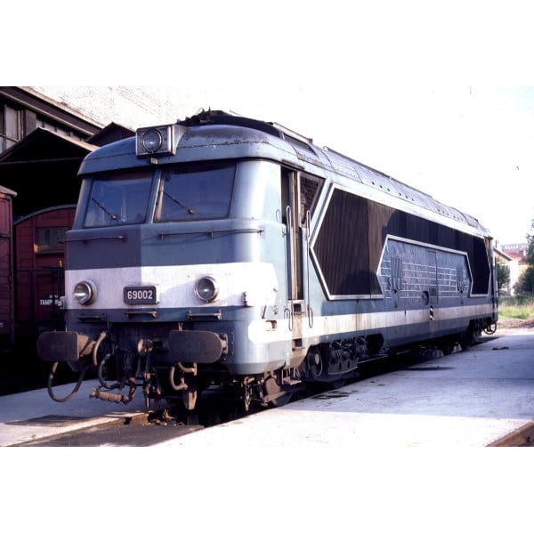 [HO] : Locomotive diesel BB 69002, Dépôt de Chalindrey, Ep. IV, DCC Sound - BB69002IVS