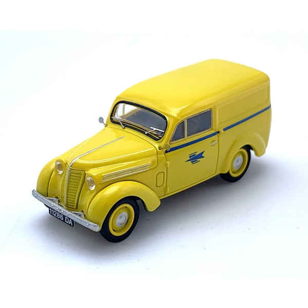 [HO] Voiture Renault Juvaquatre La Poste jaune - CB169