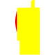 [HO] : Lanternes feux de fin de convoi moderne jaune, SNCF, Ep. IV-V [x 6] – XB501
