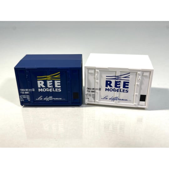 [HO] : Set de 3 containers publicitaires " REE " - XB062
