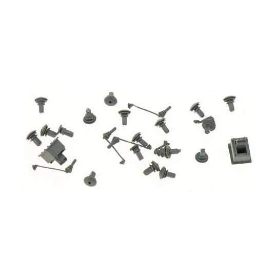 [HO] : Sachet de 24 accessoires de toiture CC7100, parafoudre et isolateurs - XB531