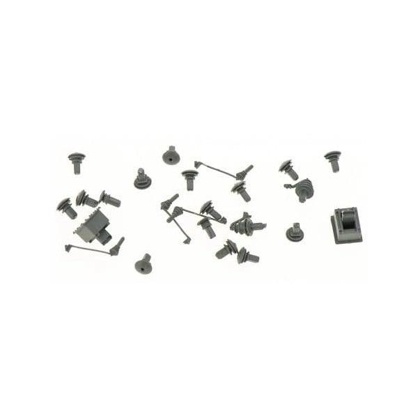 [HO] : Sachet de 24 accessoires de toiture CC7100, parafoudre et isolateurs - XB531