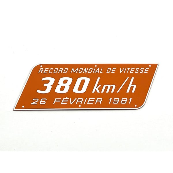 [HO] : TGV PSE Rame 16 "RECORD DU MONDE", 7 éléments, ANALOGIQUE - TGV004