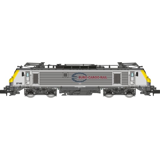 [N] : Locomotive électrique BB 27162 EURO CARGO RAIL, Ep. VI, Analogique – MIKADOTRAIN NW298