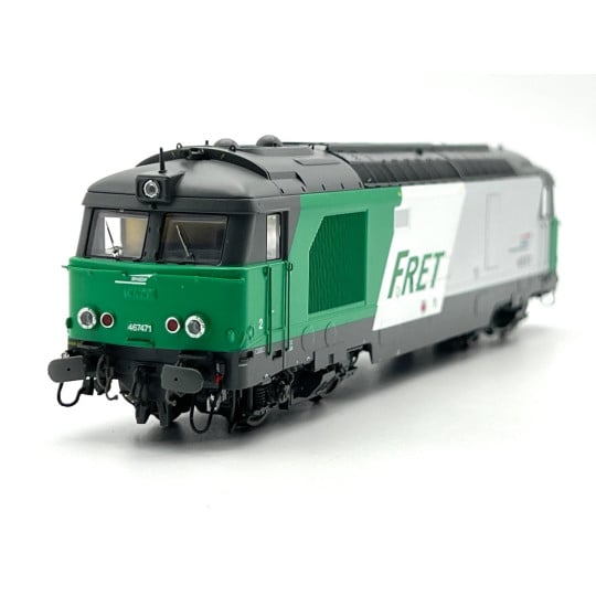 [HO] : Locomotive diesel BB 67471, Livrée FRET, LONGUEAU, Ep. V, Analogique - MB241