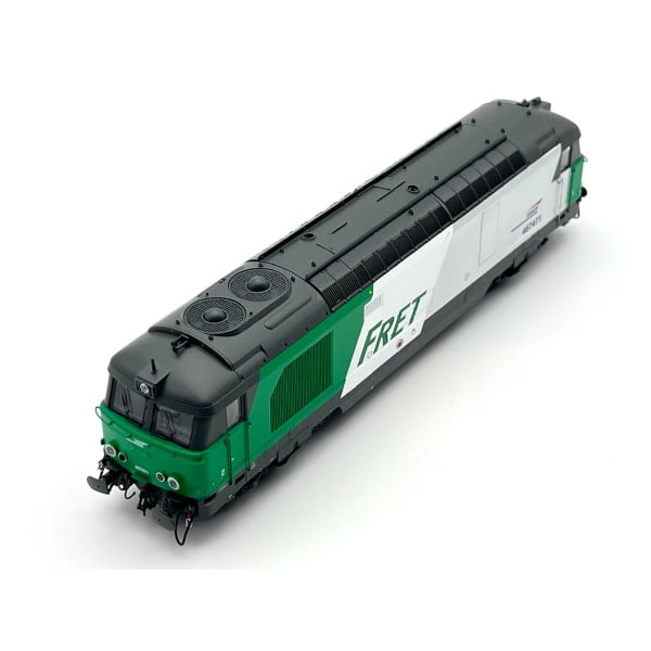 [HO] : Locomotive diesel BB 67471, Livrée FRET, LONGUEAU, Ep. V, Analogique - MB241