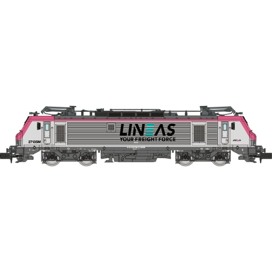 [N] : Locomotive électrique BB 27135M LINEAS, Ep. VI, Analogique - MIKADOTRAIN NW299