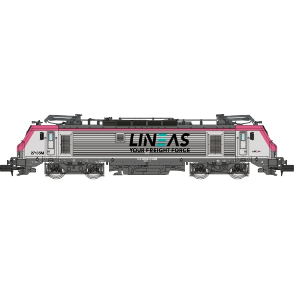 [N] : Locomotive électrique BB 27135M LINEAS, Ep. VI, Analogique - MIKADOTRAIN NW299