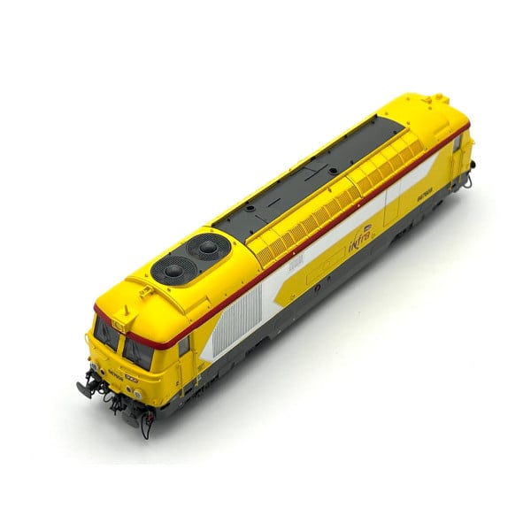 [HO] : Locomotive diesel BB 67608, Livrée INFRA, NEVERS, Ep. VI, Analogique - MB242