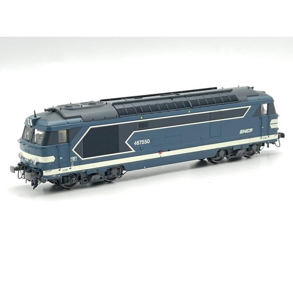 [HO] : Locomotive diesel BB 67550 Livrée d'origine, Logo Nouille, NEVERS, Ep. V, Analogique - MB248