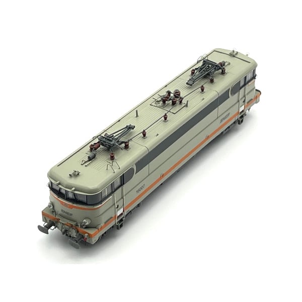 [HO] : Locomotive électrique BB 16007, livrée béton, dépôt de Paris La Chapelle, Ep. V, SNCF, Analogique - MB181