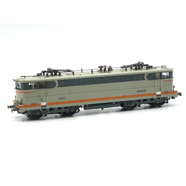 [HO] : Locomotive électrique BB 16007, livrée béton, dépôt de Paris La Chapelle, Ep. V, SNCF, AC Sound 3 rails – MB181SAC