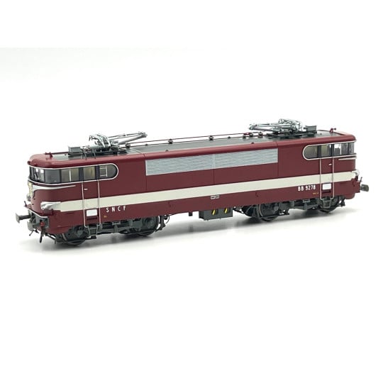 [HO] : Locomotive électrique BB 9278, livrée rouge Capitole, dépôt de PSO, Ep. IV, SNCF, Analogique - MB176
