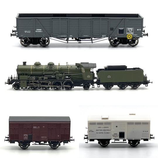 HO ZQ714 Figurines Fermier/Berger Peintes à La Main – Échelle HO – Pour Dioramas Et Trains Miniatures
